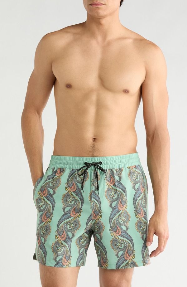 ビラボン メンズ 水着 ハーフパンツ・ショーツ Billabongood Times Layback Swim Trunks Granite Green グリーン