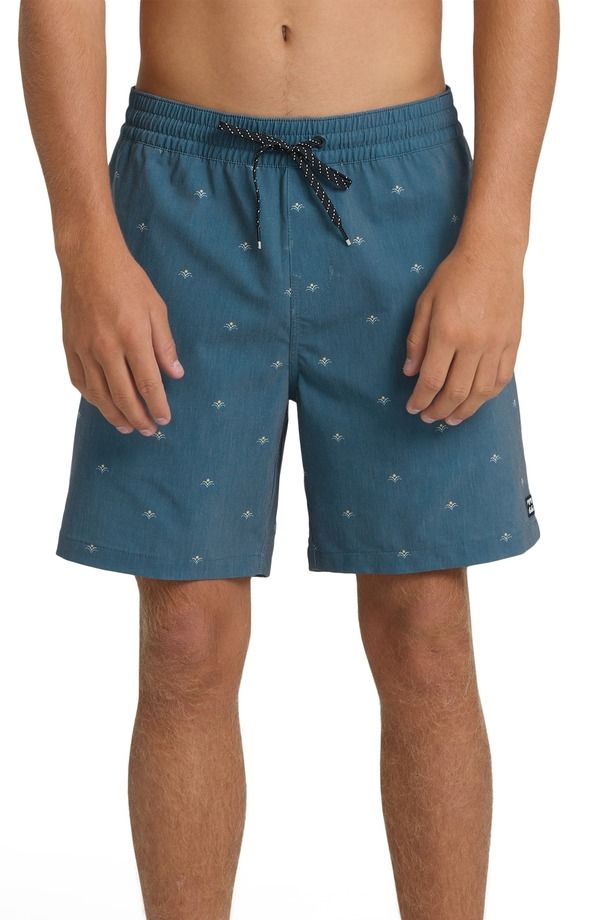 ビラボン メンズ 水着 ハーフパンツ・ショーツ Billabongood Times Layback Swim Trunks Real Teal ティール