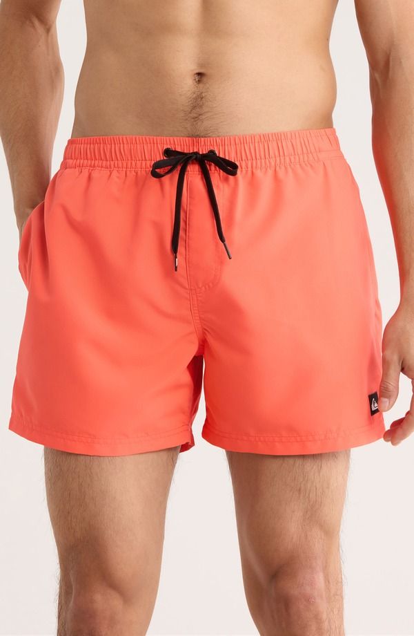 クイックシルバー メンズ 水着 ハーフパンツ・ショーツ Quiksilver Everyday Volley 15Inch Swim Trunks Hot Coral コーラル