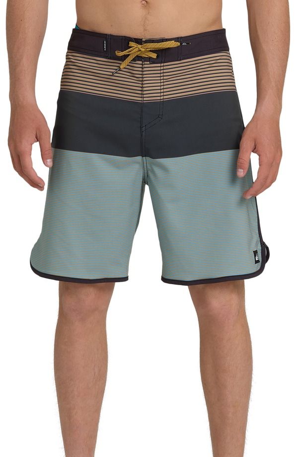 クイックシルバー メンズ 水着 ハーフパンツ・ショーツ ショートパンツ シルク Quiksilver Surfsilk Tijuana Board Shorts Tobacco