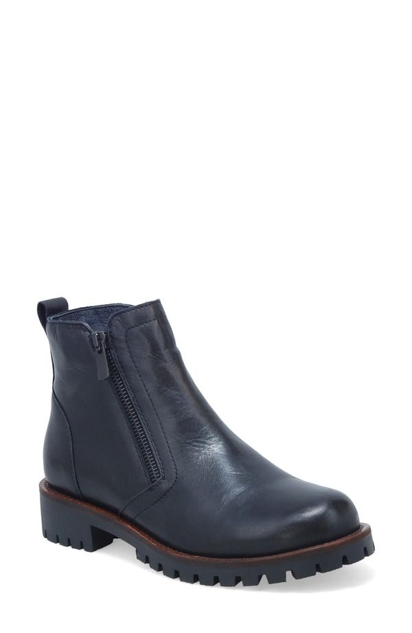 ミズムーズ レディース シューズ ブーツ・レインブーツ ヒール Miz Mooz Alise Block Heel Bootie Black ブラック