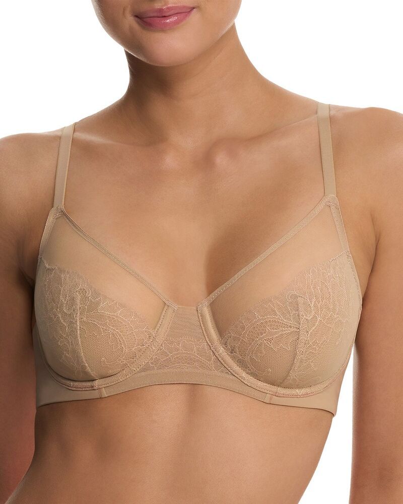 ナトリ レディース アンダーウェア ブラジャー Natori Radiance Convertible Unlined Underwire Bra Cafe