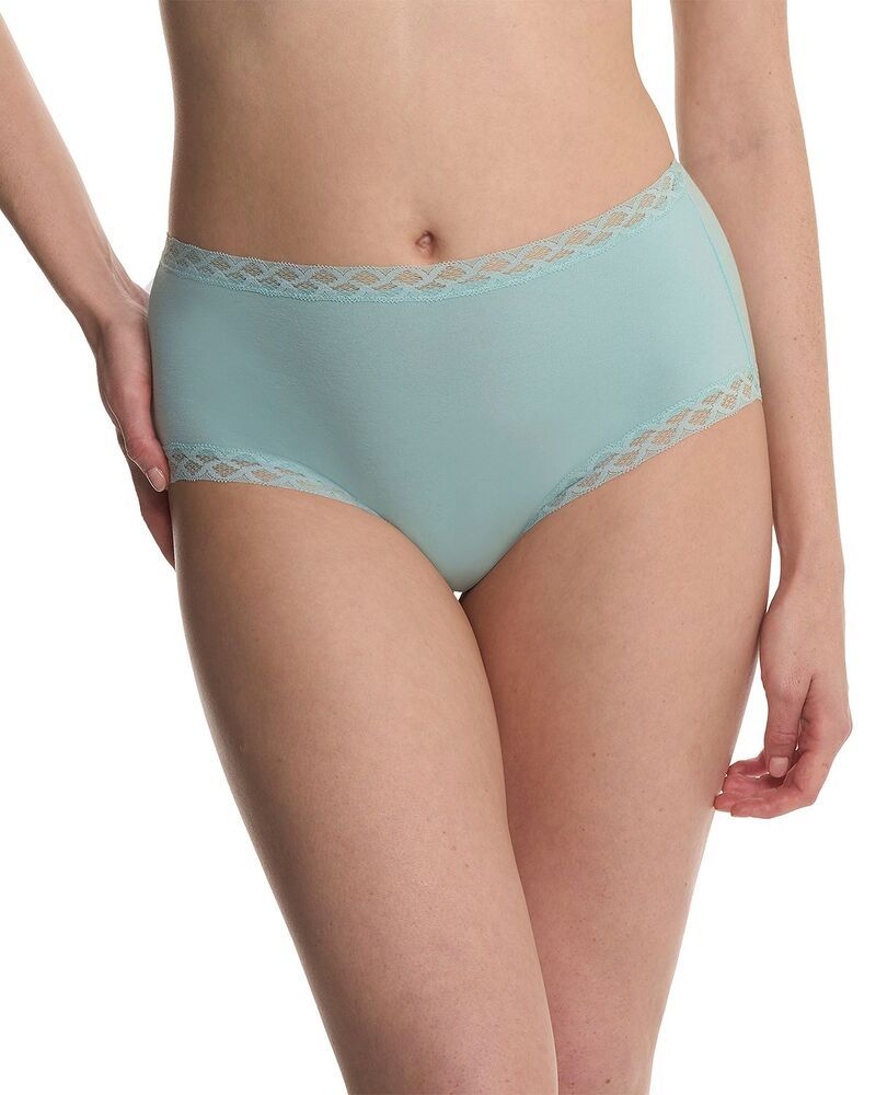 ナトリ レディース アンダーウェア パンツ Natori Bliss Full Briefs Blue Meadow ブルー