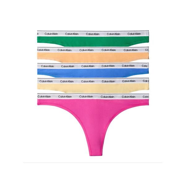 カルバンクライン レディース アンダーウェア パンツ Calvin Klein Womens ThongreenGoldPink ピンク 21,075円