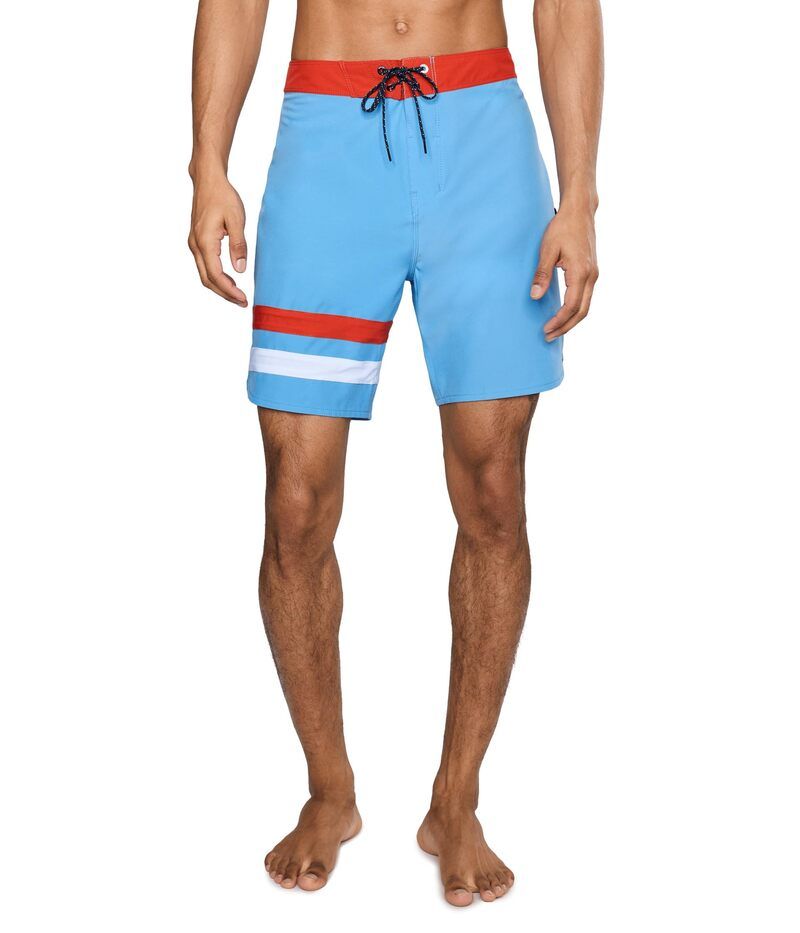 ハーレー メンズ 水着 ハーフパンツ・ショーツ ショートパンツ Hurley PhantomEco Block Party 18 Boardshorts Blue ブルー