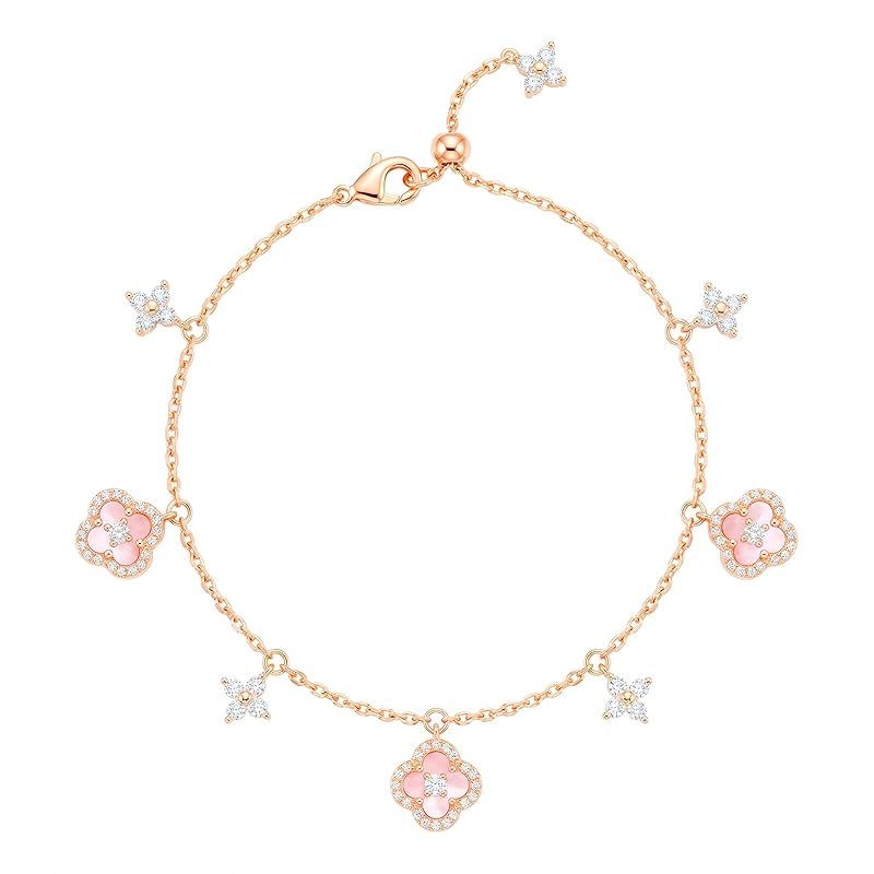 【新品】 ブレスレット レディース 桜 「咲夜」 18Kゴールド仕上げ 木花咲耶姫 桜の女神 花 モチーフ 金属アレルギー対応 ニッケルフリー アクセサリー お守り 誕生日 プレゼント 女性 彼女 妻 ギフトBOX付 1