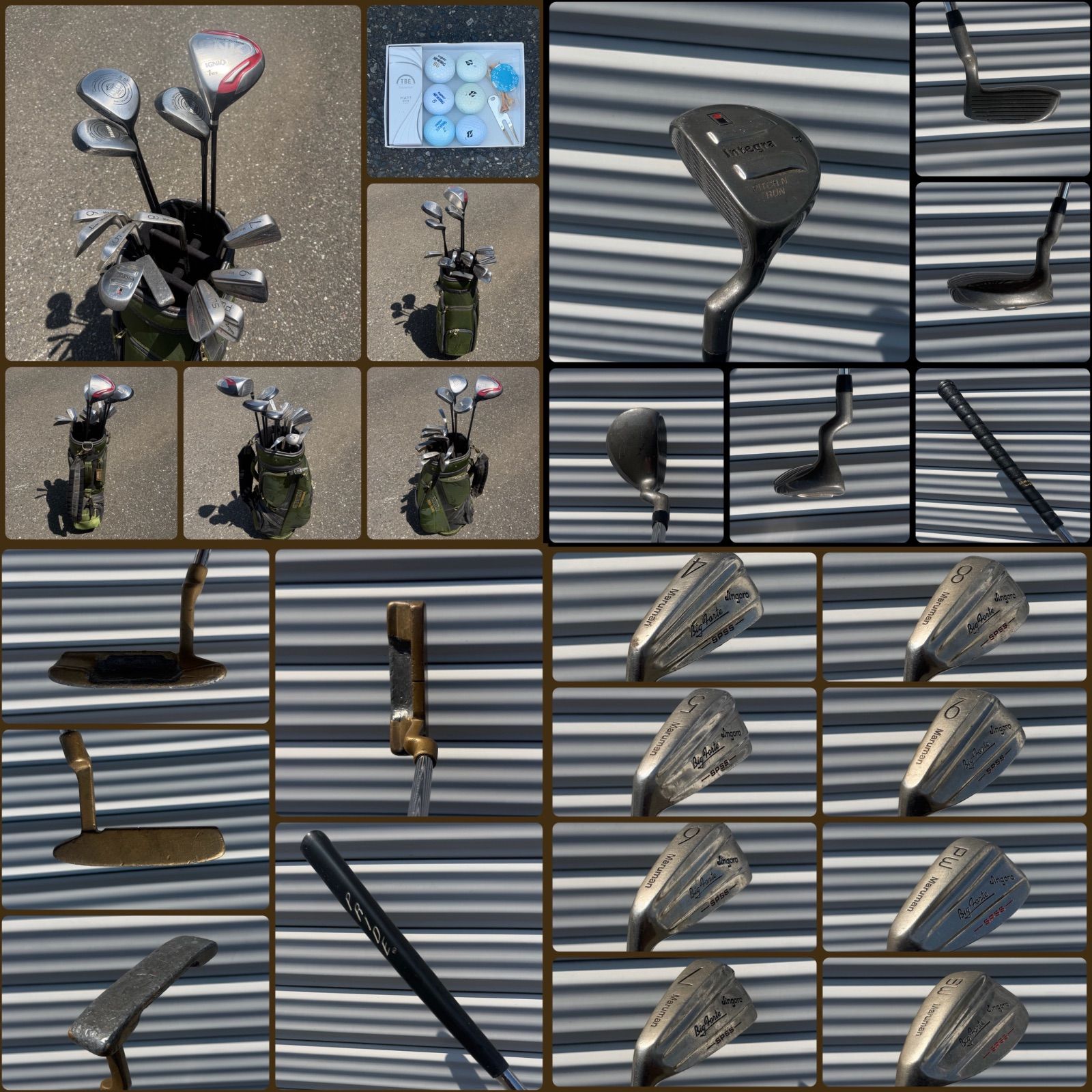 ❺❼-1705-L002【送料込み】【入門用セット】【Rシャフト】【maruman他 