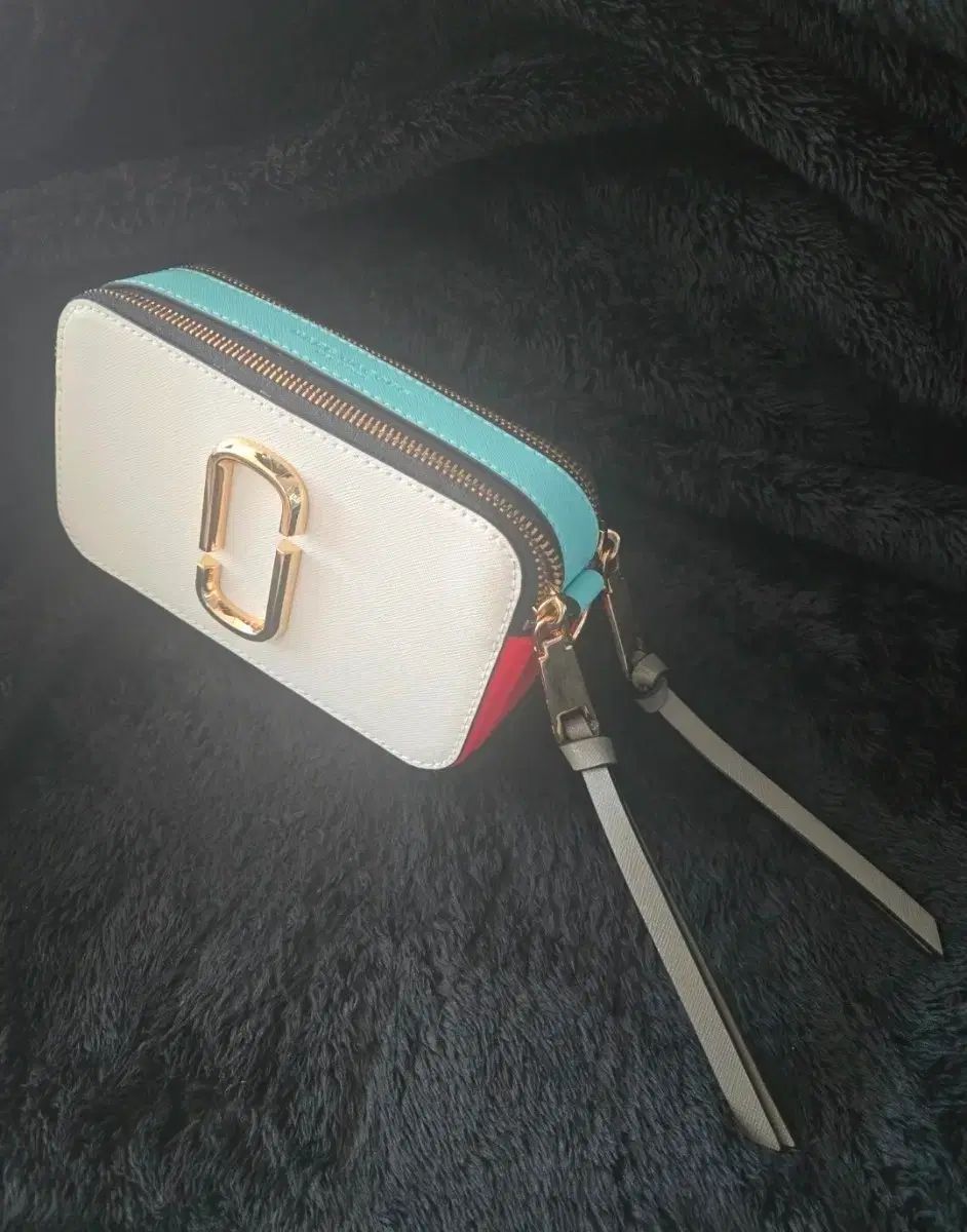 新品 MARCJACOBS スナップショット カメラバッグ 白 マルチCOLOR