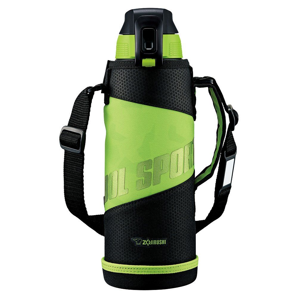 象印マホービン(ZOJIRUSHI) 水筒 クール スポーツボトル 直飲み 1.0L グリーンブラック SD-FA10-BG [グリーンブラック] [1000 ml]