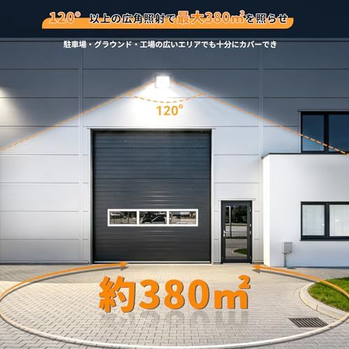 LED投光器 200W 4個セット 3ピン2ピンプラグ切替可能 6500K昼光色