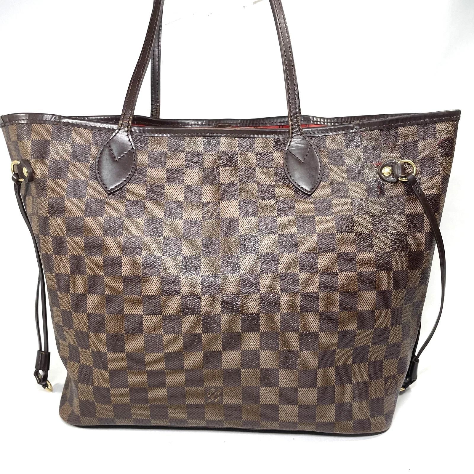 本物】ルイ ヴィトン トートバッグ ネヴァーフル MM Neverfull MM 