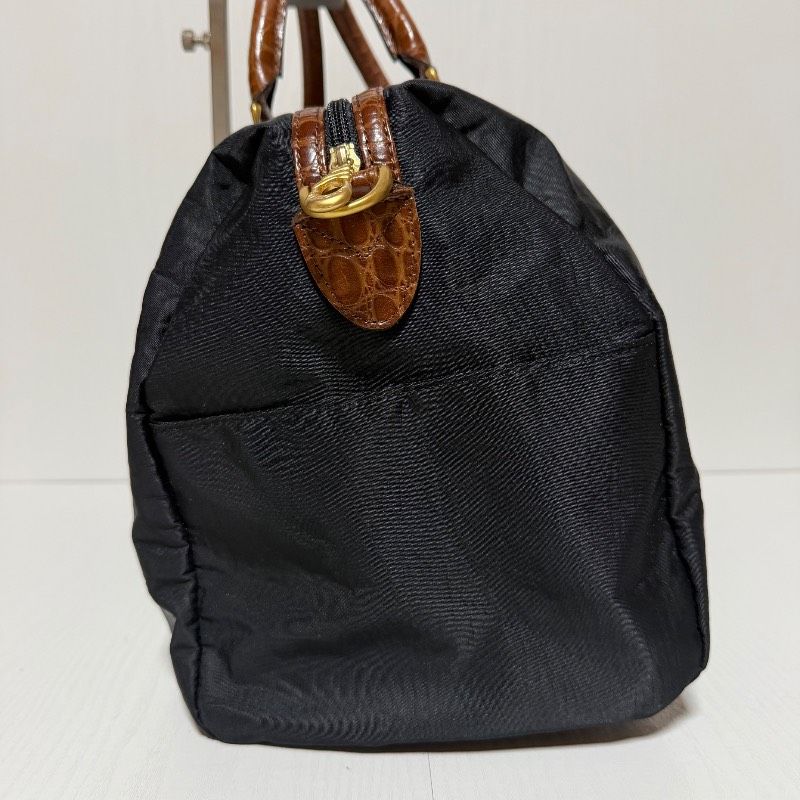 BALENCIAGA バレンシアガ 2way ボストンバッグ ブラック ナイロン