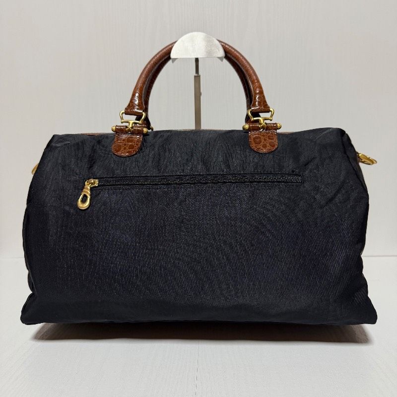 BALENCIAGA バレンシアガ 2way ボストンバッグ ブラック ナイロン