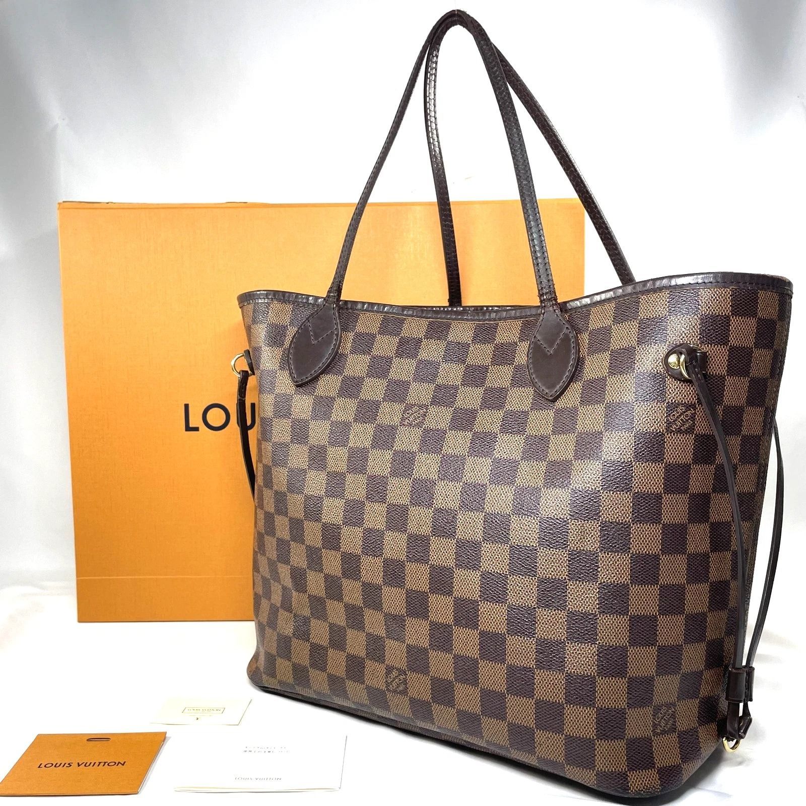 LOUIS VUITTON ダミエ トートバッグ ネヴァーフルMM