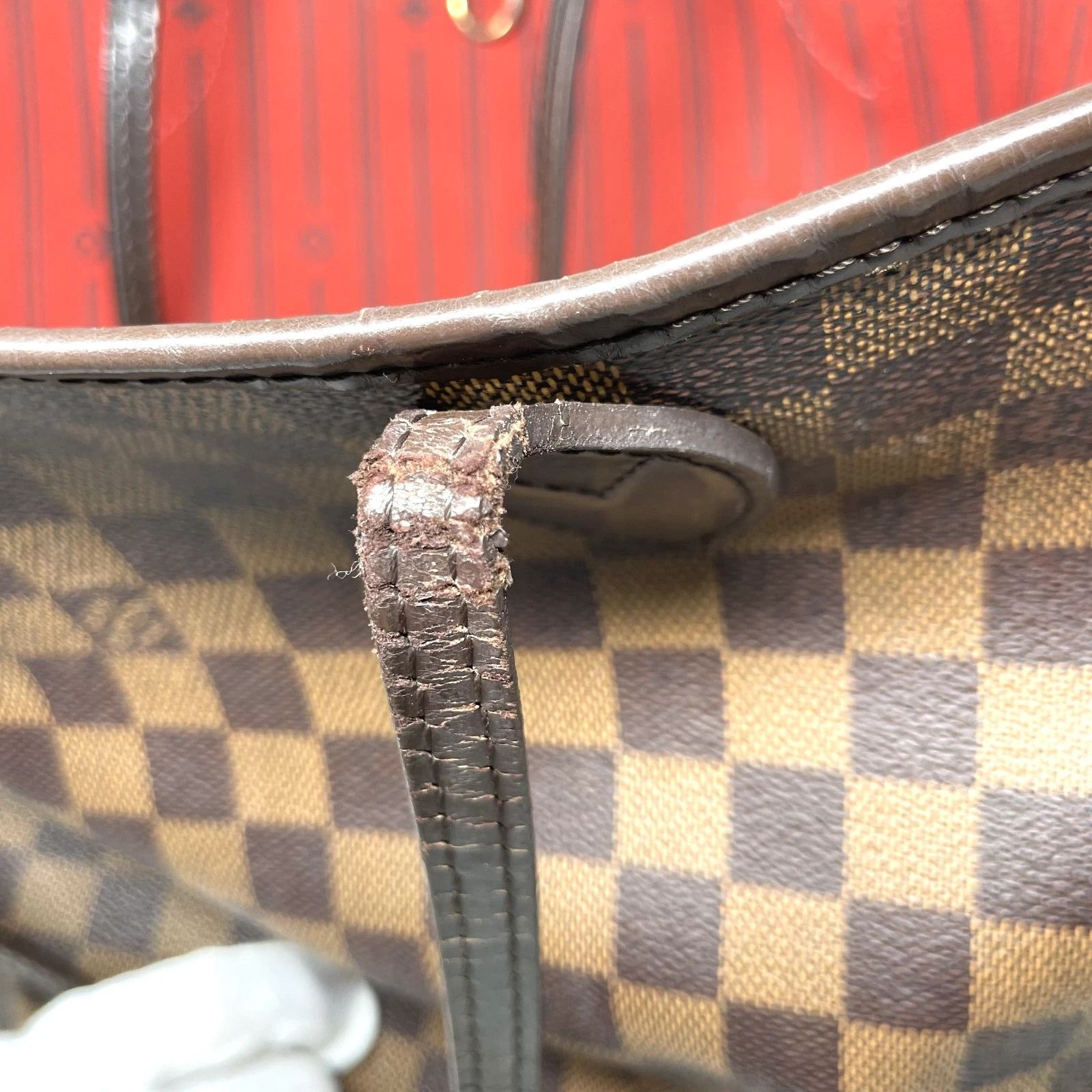 本物】ルイ ヴィトン トートバッグ ネヴァーフルMM Neverfull MM 