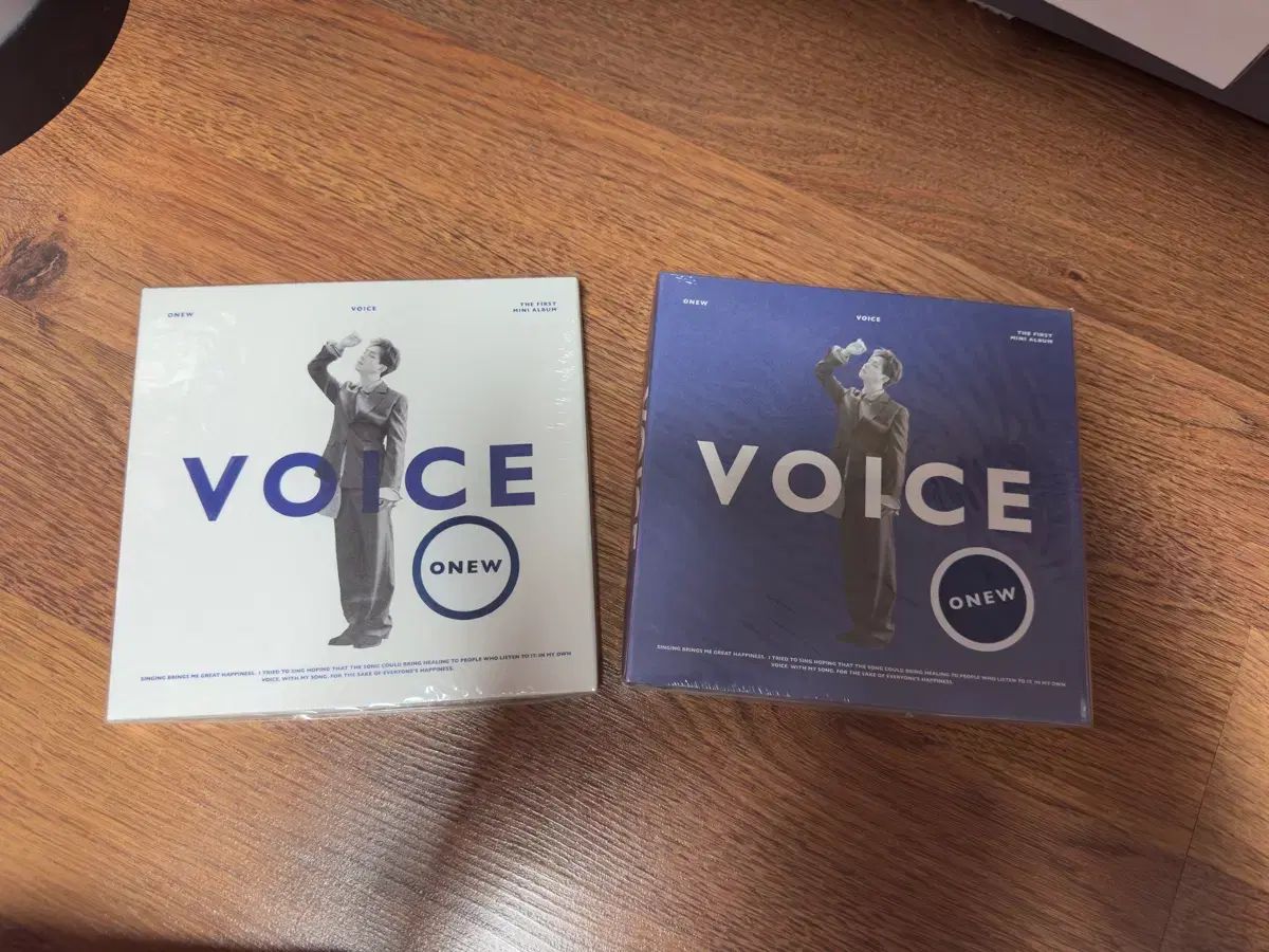 オンユ(ONEW) ボイス 開封 SHINee オニュ ONEW VOICE アルバム トレカ