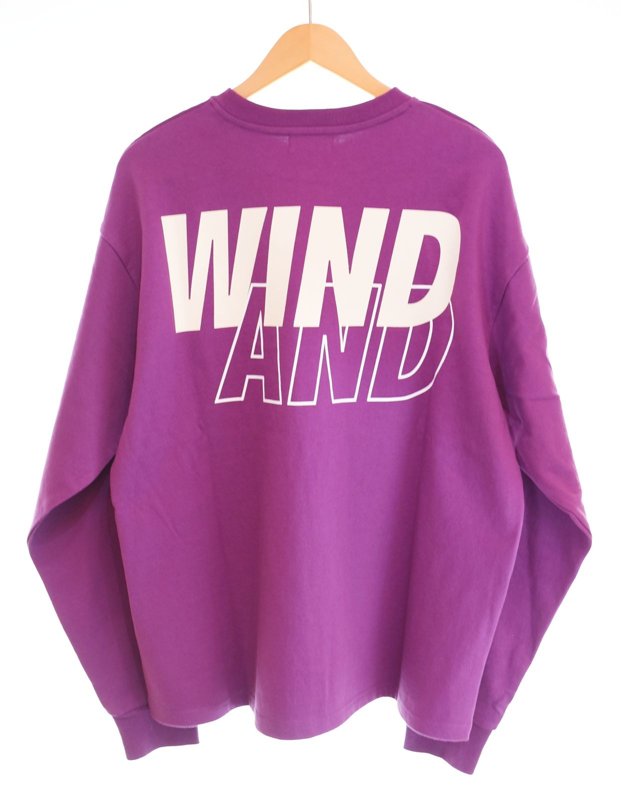 ウィンダンシー WIND AND SEA 25SS Logo Print Long Sleeve Tee ロンT