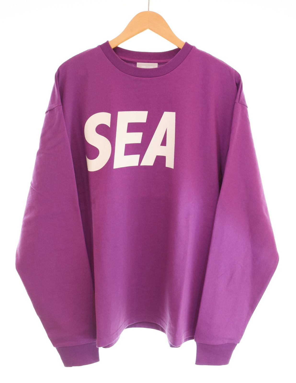 ウィンダンシー WIND AND SEA 25SS Logo Print Long Sleeve Tee ロンT