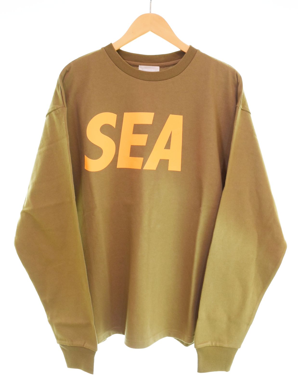 ウィンダンシー WIND AND SEA 25SS Logo Print Long Sleeve Tee ロンT 