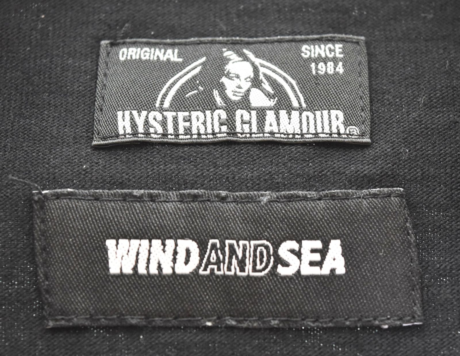 ウィンダンシー WIND AND SEA × HYSTERIC GLAMOUR 20AW Crewneck Tee