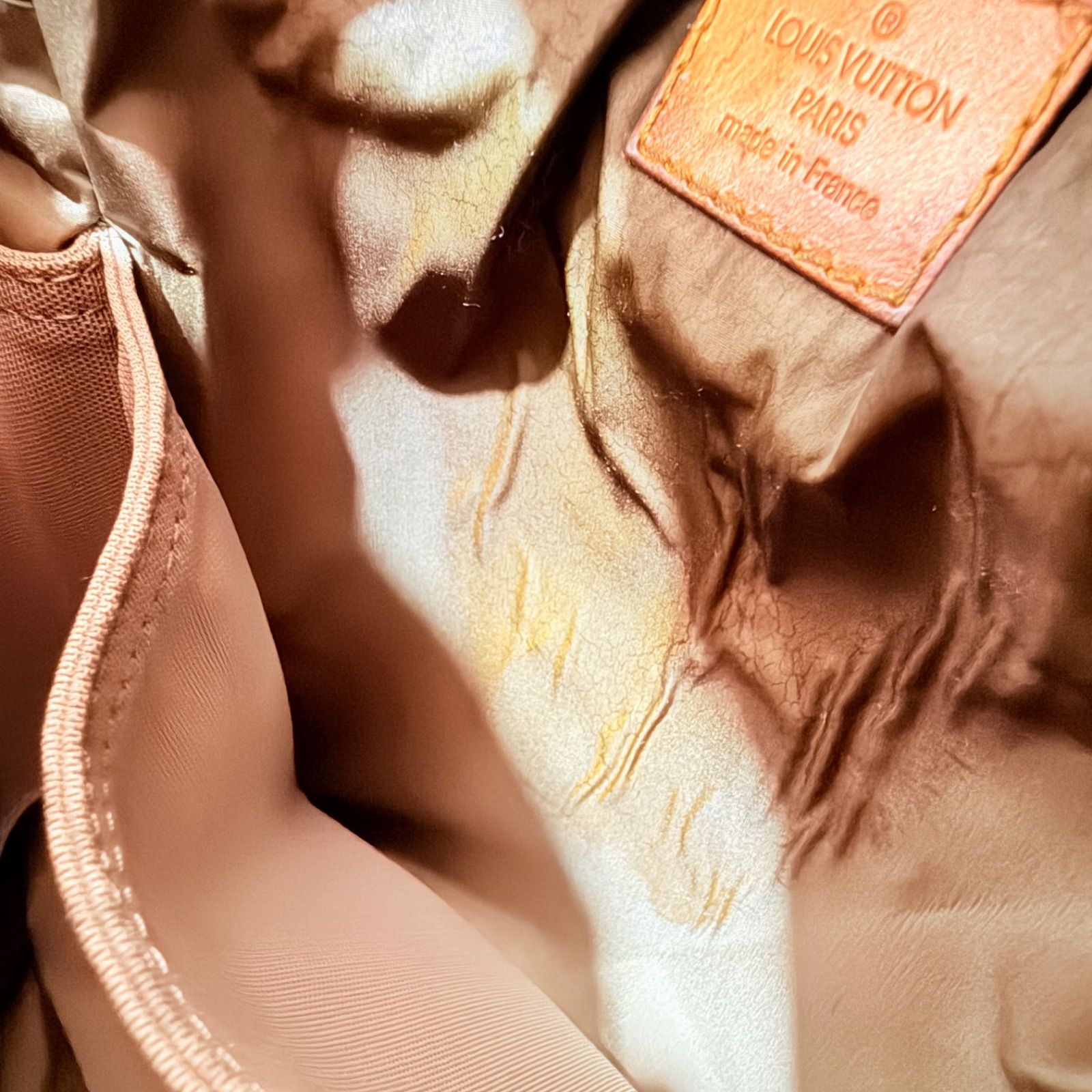 LOUIS VUITTON ルイヴィトン ダミエ ジェアン シタダン 外側美品 