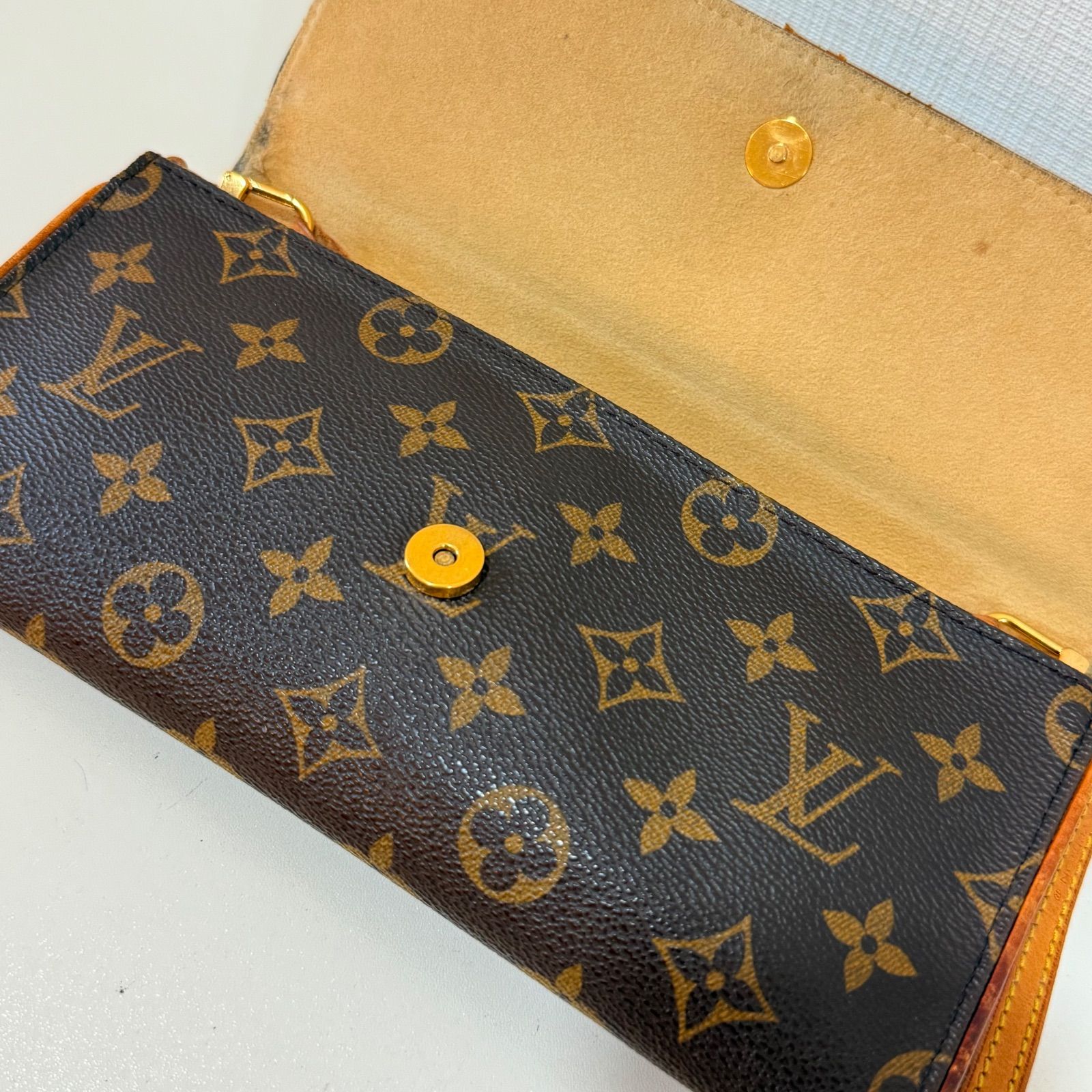 LOUIS VUITTON ルイヴィトン ポシェットツインPM モノグラム - メルカリ