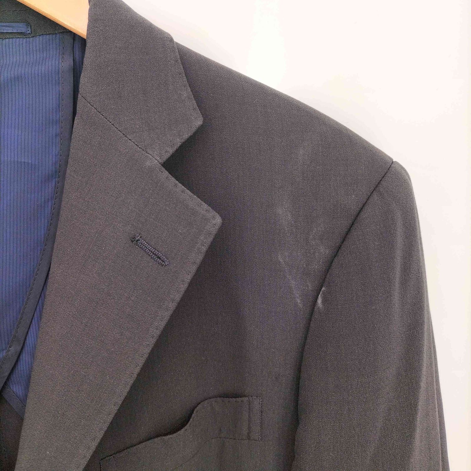 ジェイプレス J.PRESS 銀ボタン 背抜き パワーショルダー 3B