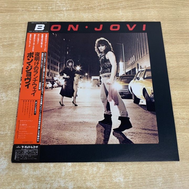 △01)【1点限り!】【帯付き】Bon Jovi/ボン・ジョヴィ/夜明けのランナ