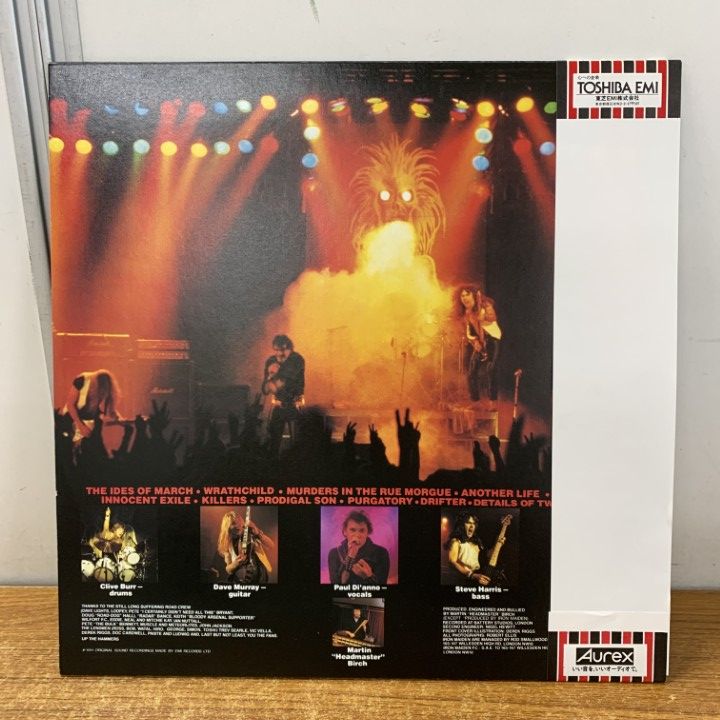 △01)【1点限り!】【帯付き】アイアン・メイデン/キラーズ/Iron Maiden