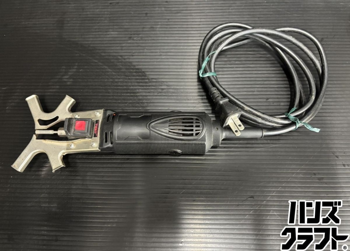 ♭【中古品】ニシガキ工業　チェンソー目立機　100V【熊本けやき通り店】