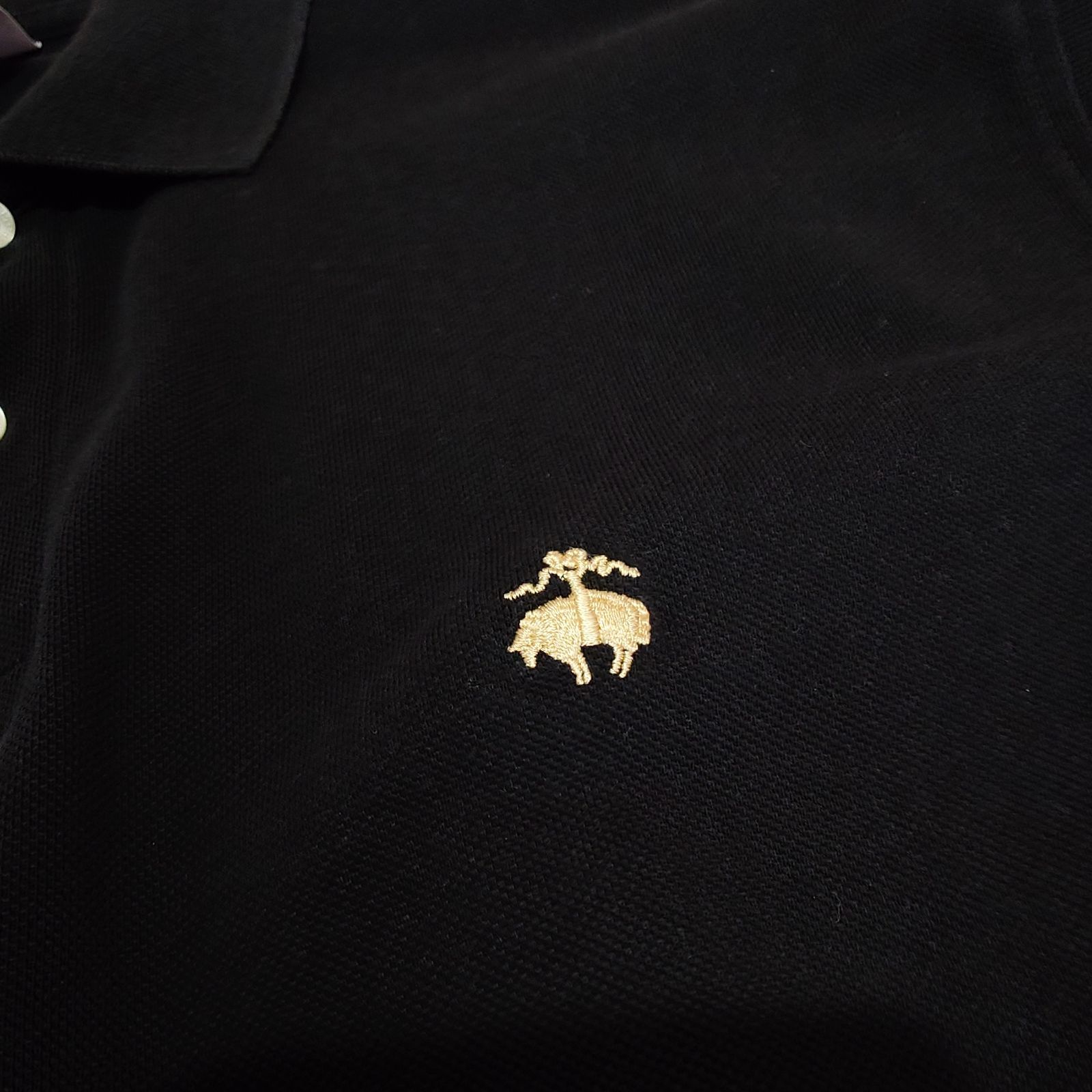 XL】Brooks Brothers ブルックスブラザーズ ポロシャツ ブラック