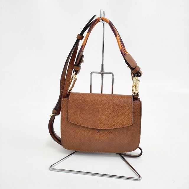 GIANNI CHIARINI 革 レザー 2way イタリア製 ショルダーバッグ