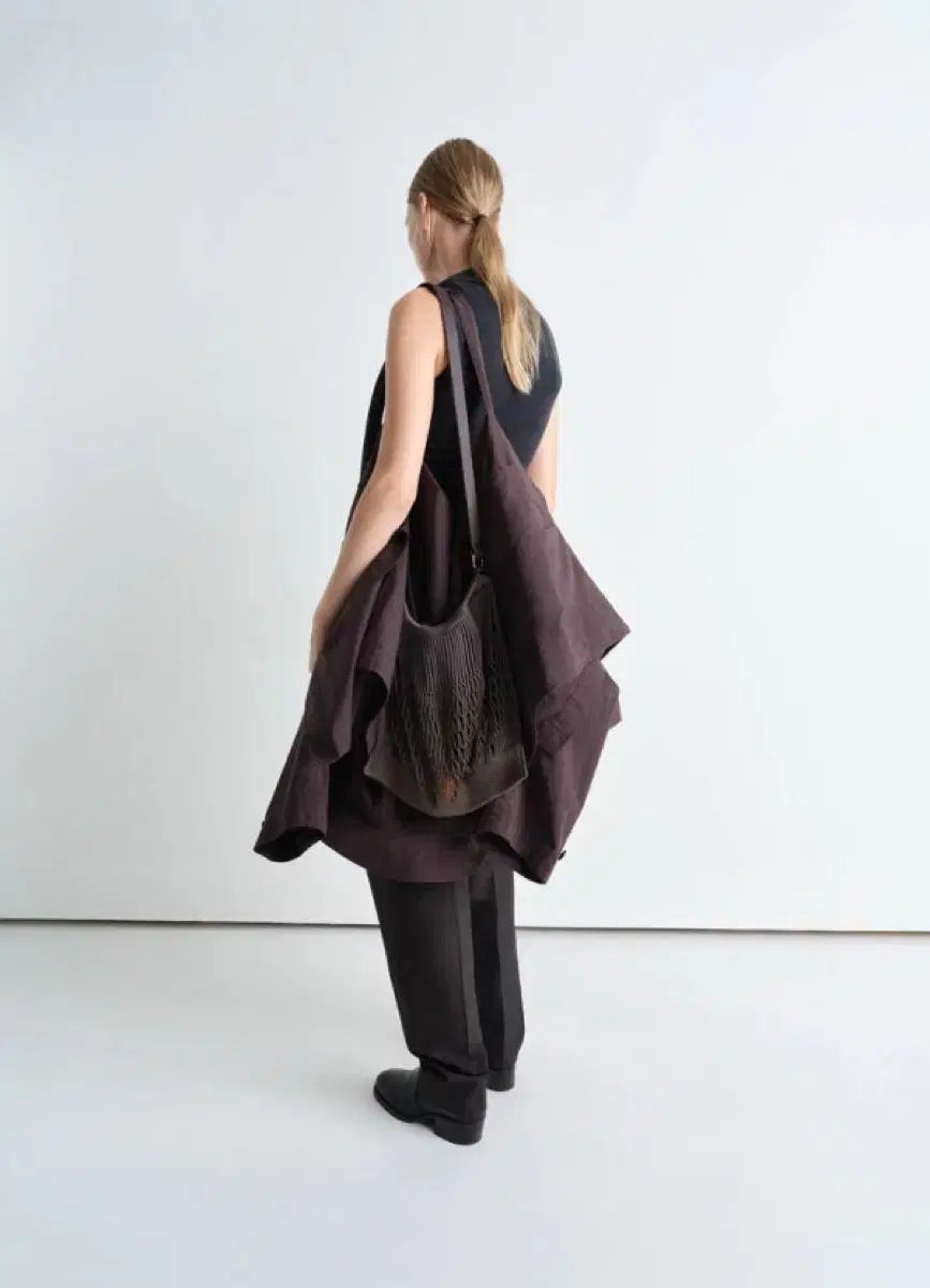 ルメール メッシュ バッグ ブラウン large