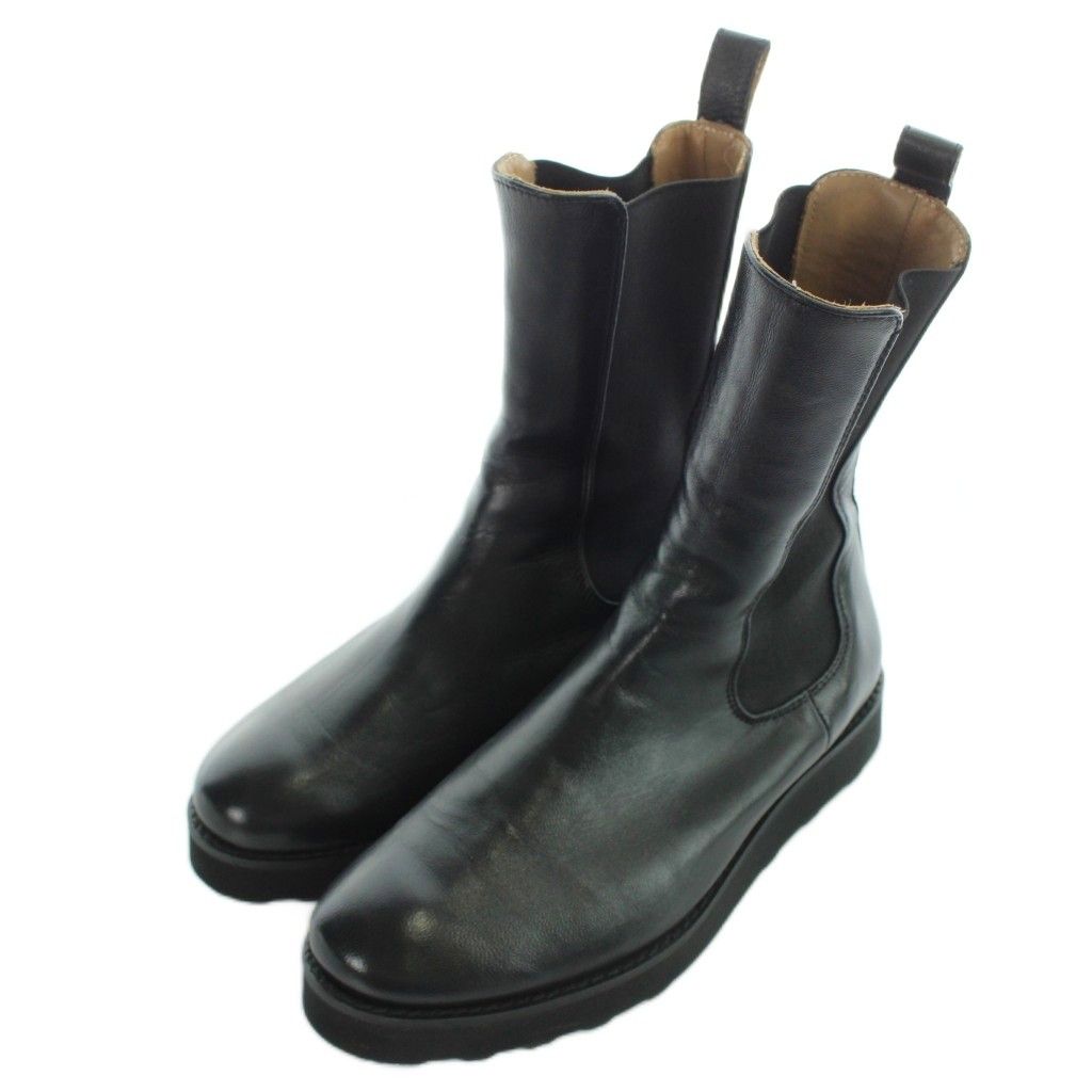 カミナンド caminando サイドゴアブーツ ミドルブーツ レザー 厚底 7