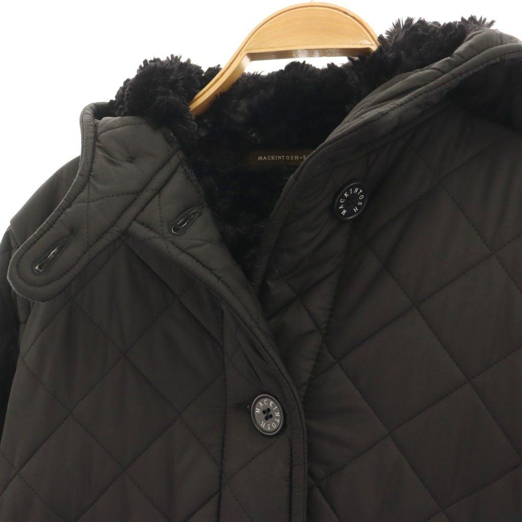 マッキントッシュ MACKINTOSH 裏ボア キルティングコート 中綿 ロング