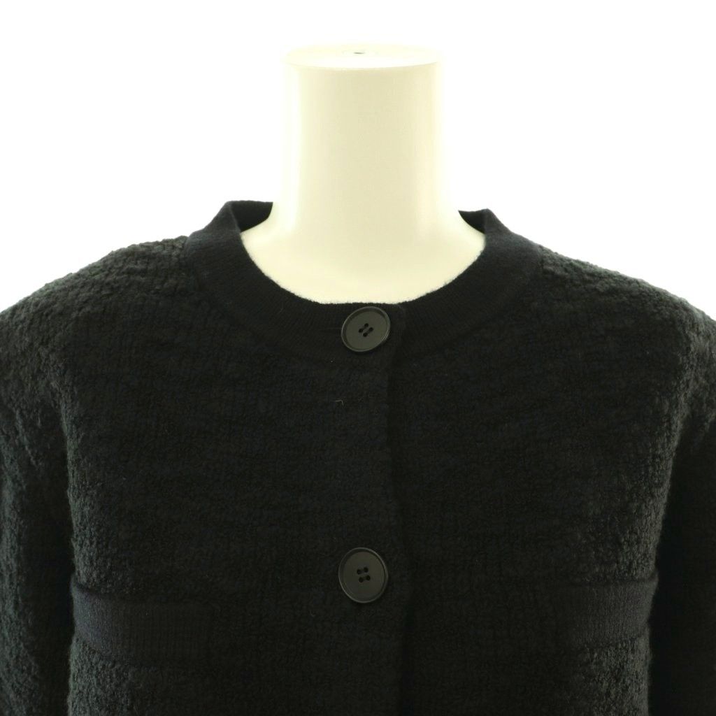 美品/24年式★セオリーリュクス　ウォッシャブル　シルク　カーディガン　40 セオリーリュクス theory luxe 24AW MUSCA COLONEL カーディガン