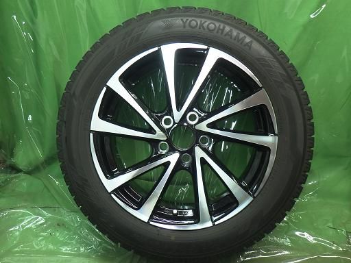 中古】195/60R17 プリウス B-WIN 17インチ ヨコハマ アイスガードiG60