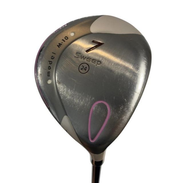 【中古】 プロギア Sweep Model M-10(ピンク) 7W レディース フェアウェイウッド FW sweep (フレックスL) レディース 女性用 右利き 右用 Cランク ゴルフクラブ