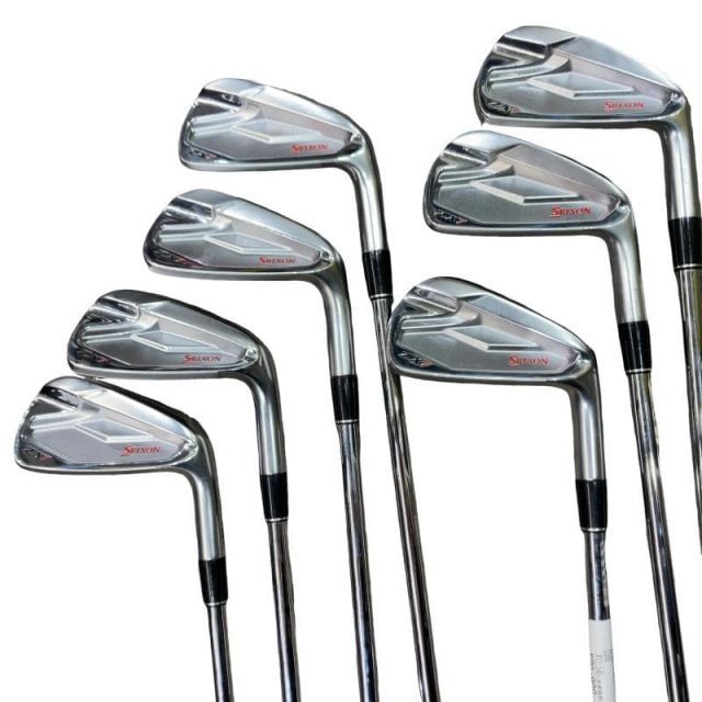 中古】 ダンロップ SRIXON ZX7 8S アイアンセット IR Dynamic Gold