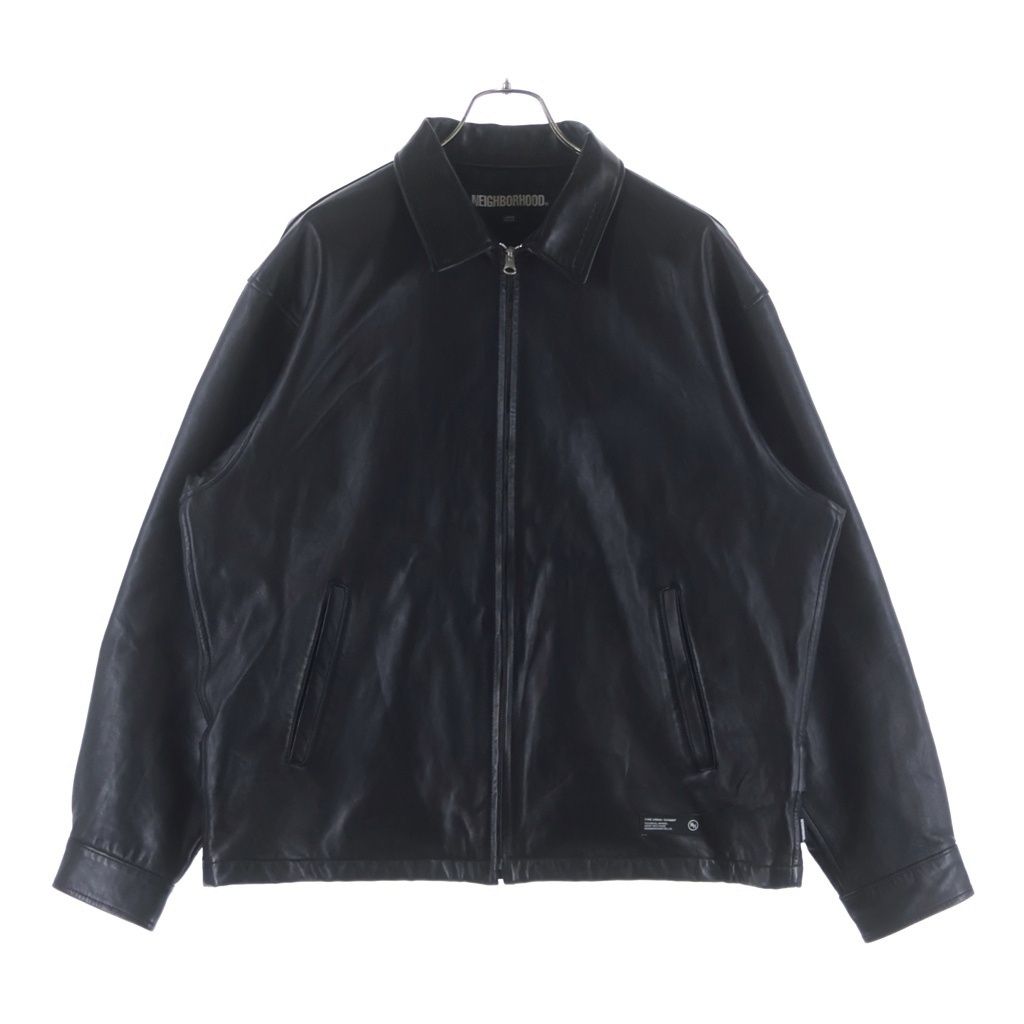NEIGHBORHOOD (ネイバーフッド) 24AW LEATHER ZIP WORK JACKET レザー
