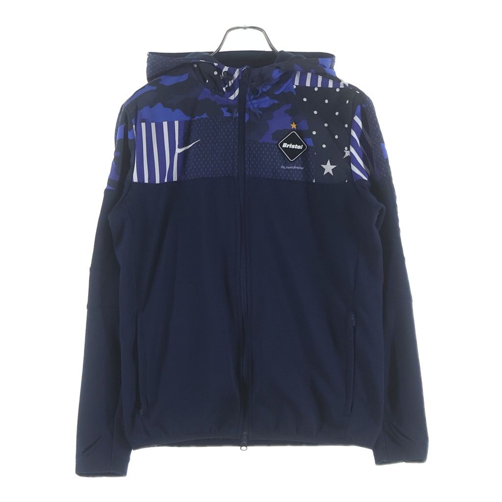 F.C.R.B. スウェットパーカー　ナイキ NIKE (ナイキ) ×F.C.Real Bristol FCRB ジップアップ スウェット