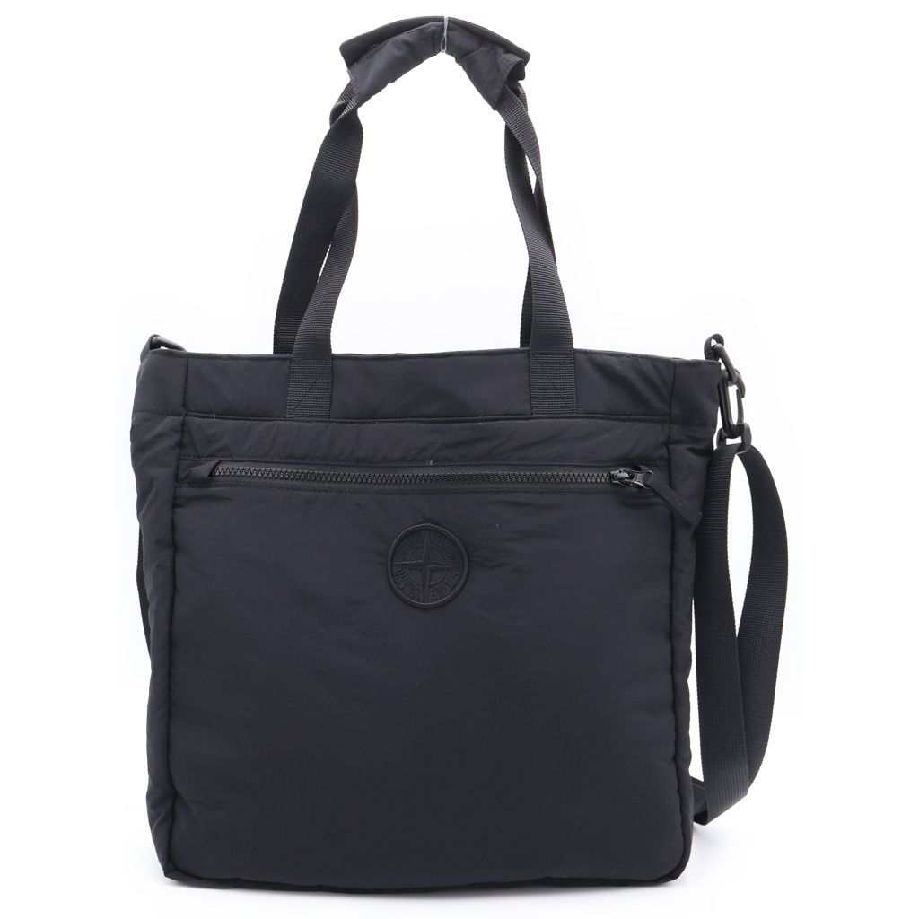 STONE ISLAND (ストーンアイランド) Nylon Tote Bag ロゴ刺繍 トート