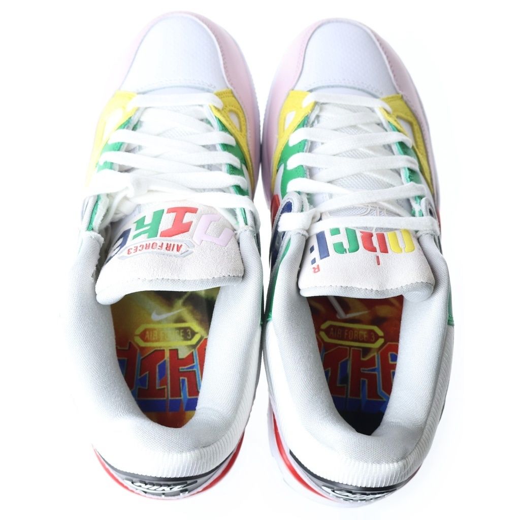 NIKE (ナイキ) ×NIGO AIR FORCE 3 LOW SP WHITE HEEL LOGO OGIN ニゴー 