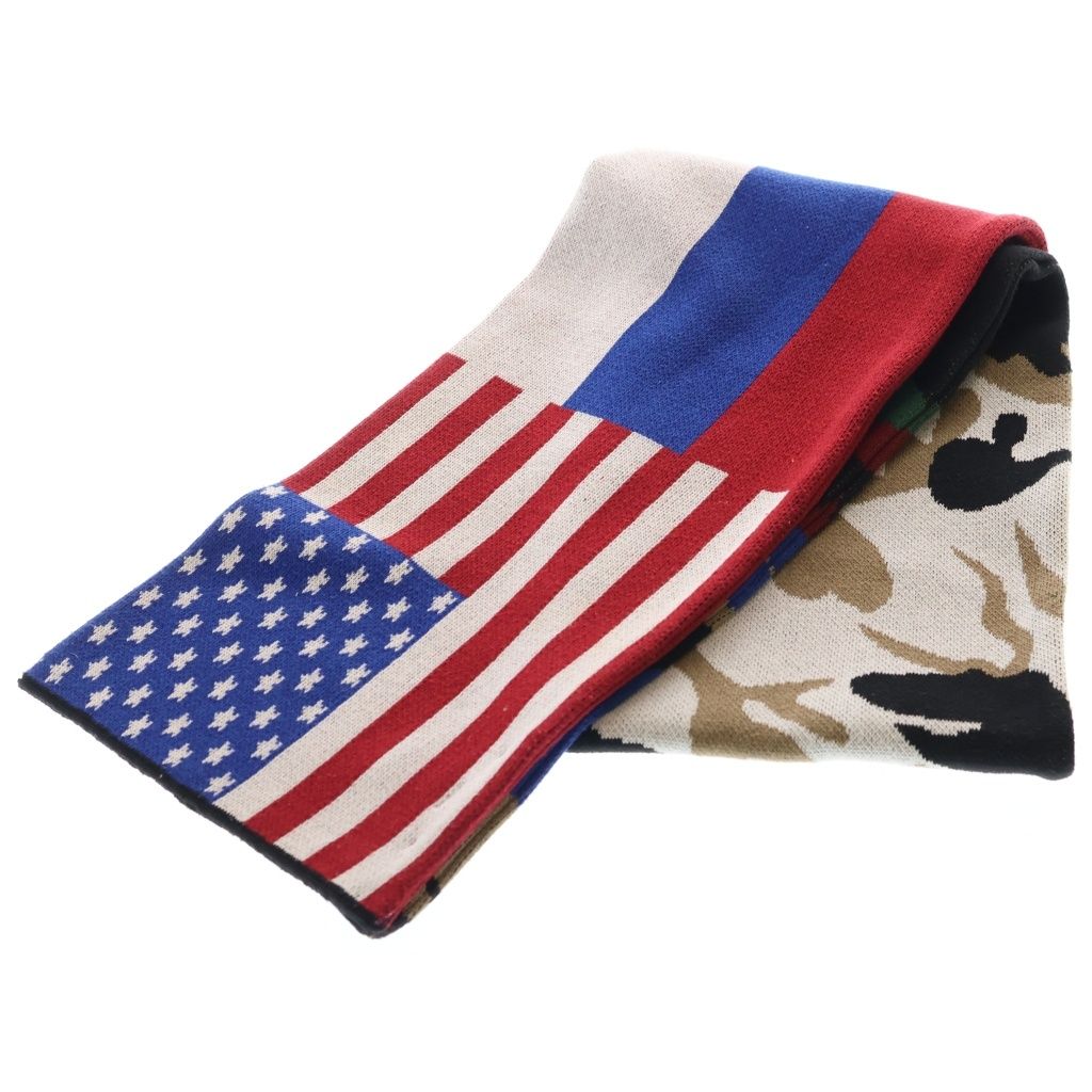 Gosha Rubchinskiy (ゴーシャラブチンスキー) FLAG SCARF 星条旗