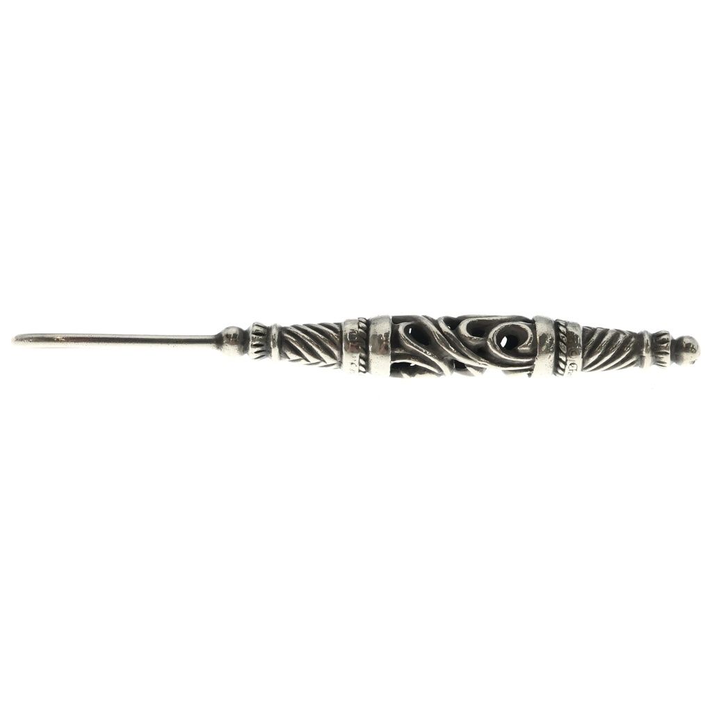 CHROME HEARTS クロムハーツ SMALL ROLLER スモールローラー キーリング シルバー CHROME HEARTS (クロムハーツ) SMALL ROLLER スモールローラー
