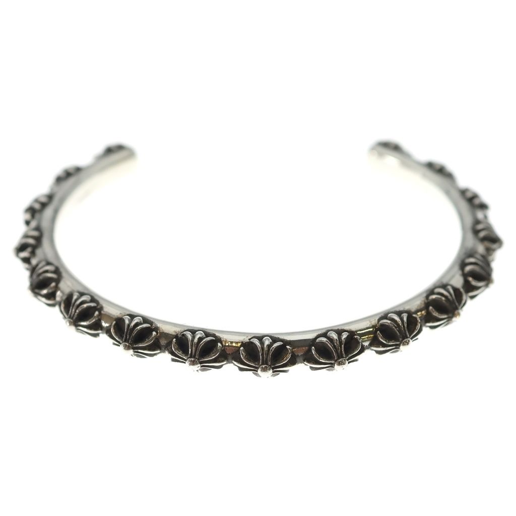 CHROME HEARTS (クロムハーツ) BANGLE CROSS クロスバンドバングル ブレスレット シルバー BCA124 121,000円
