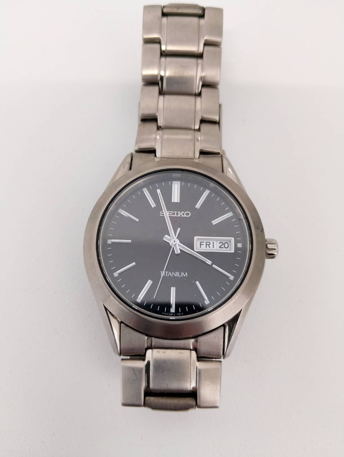 SEIKO メンズウォッチ 7N43-0AN0 チタニウム - メルカリ