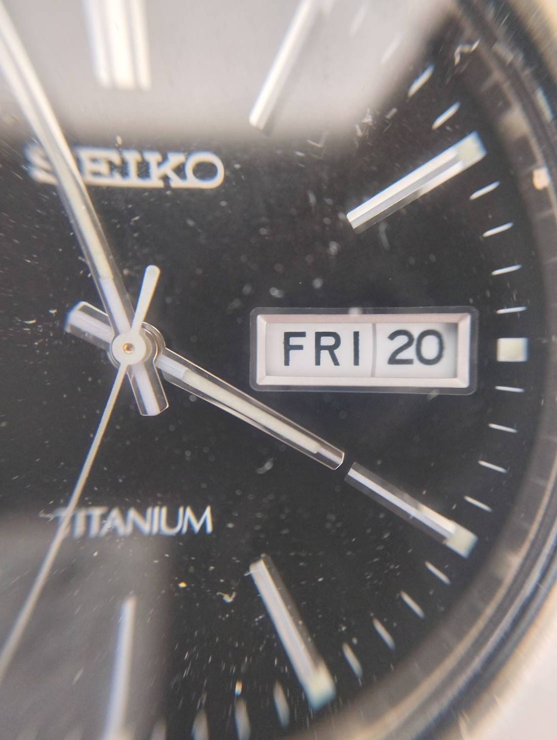 SEIKO メンズウォッチ 7N43-0AN0 チタニウム - メルカリ