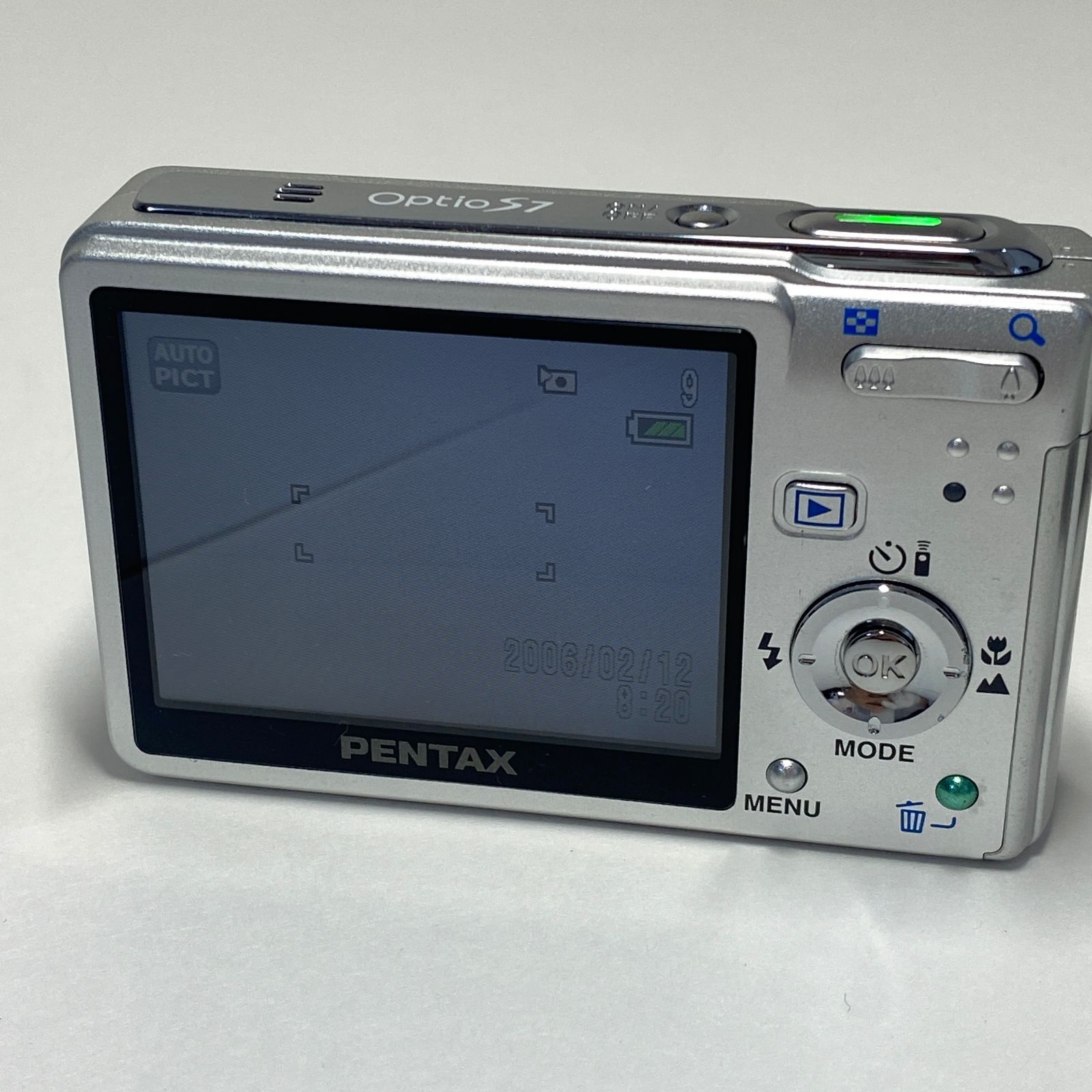 PENTAX カメラ ペンタックス Optio S7 OptioS7 オプティオ バッテリー