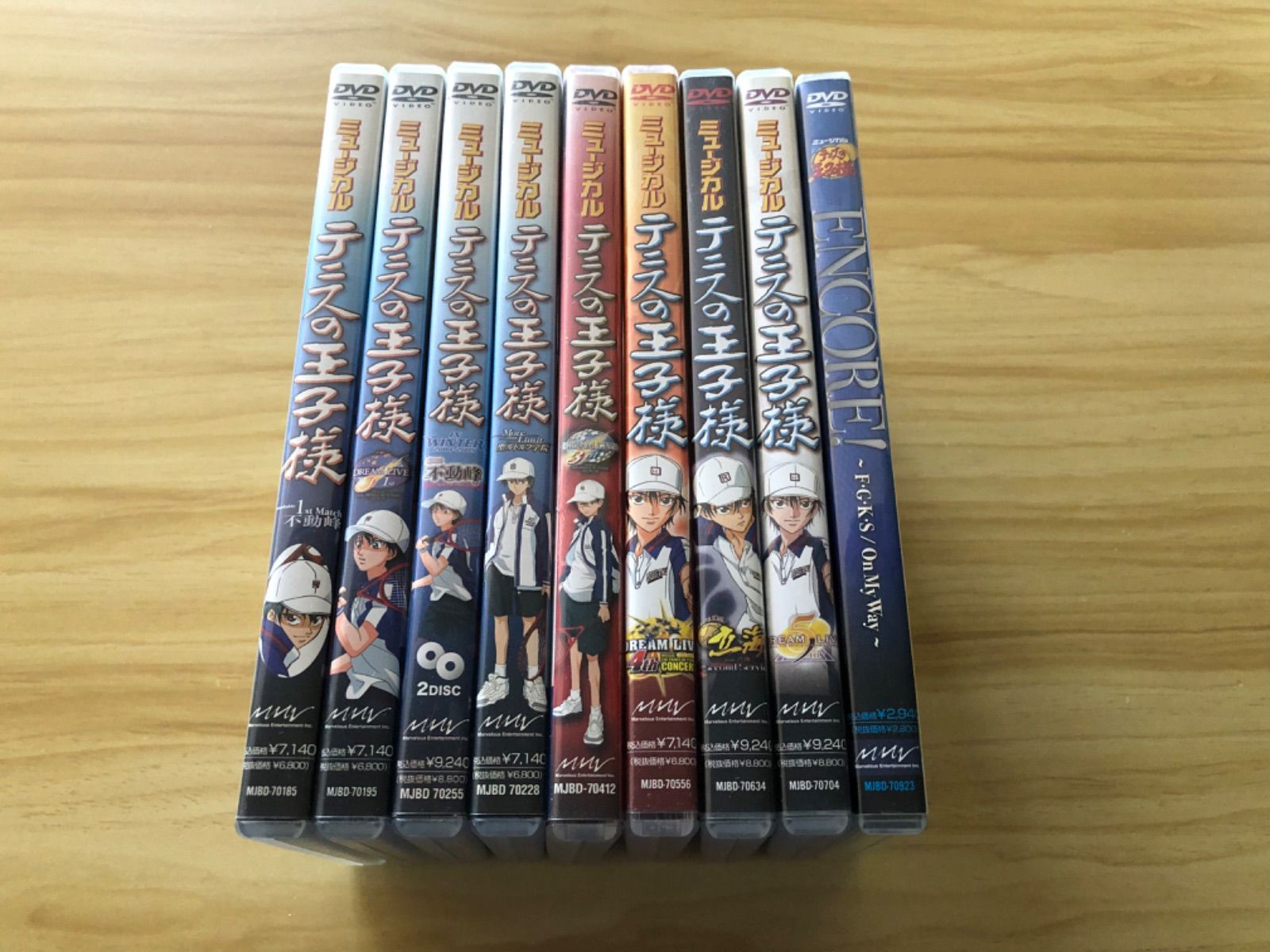 中古][DVD] ミュージカル テニスの王子様 まとめ売り (9点セット